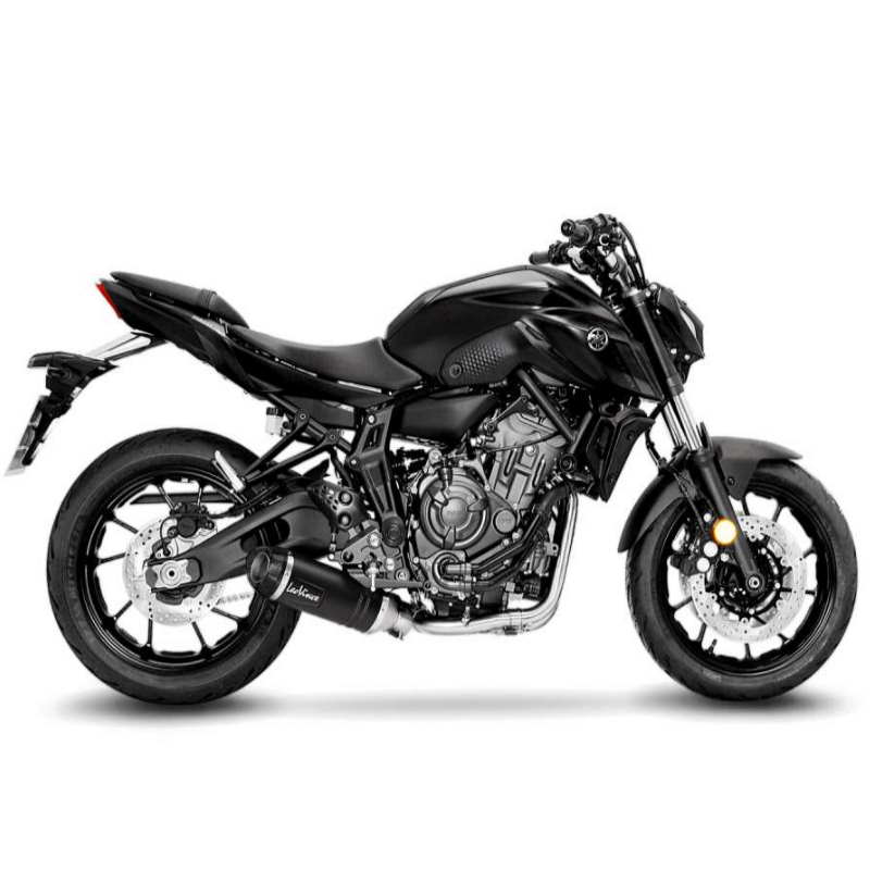 Escape completo Leovince Negro Yamaha MT07 21-